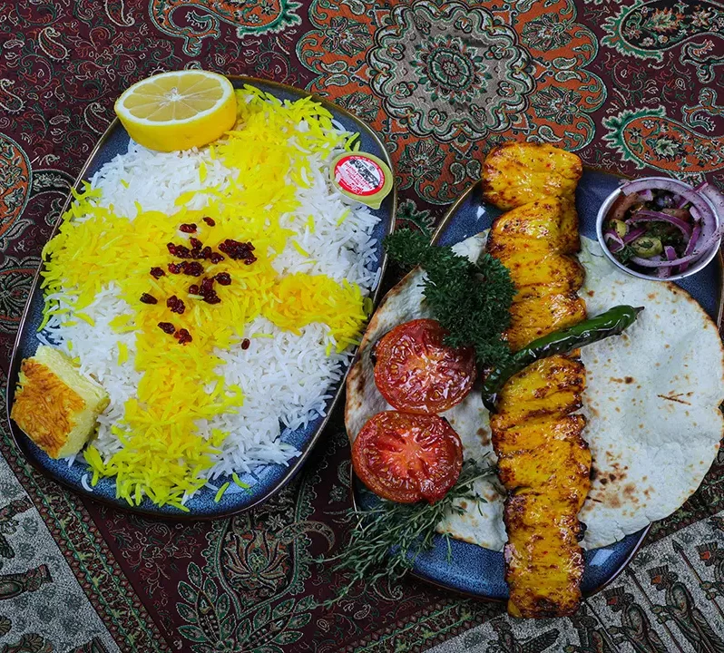 chicken kabab (joojeh kabab)